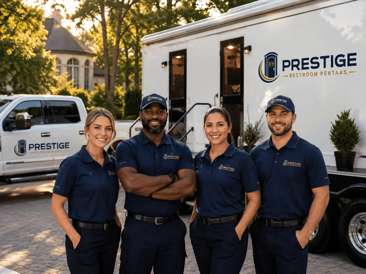Trusted Luxury Portable Restrooms company in Fulton, TX